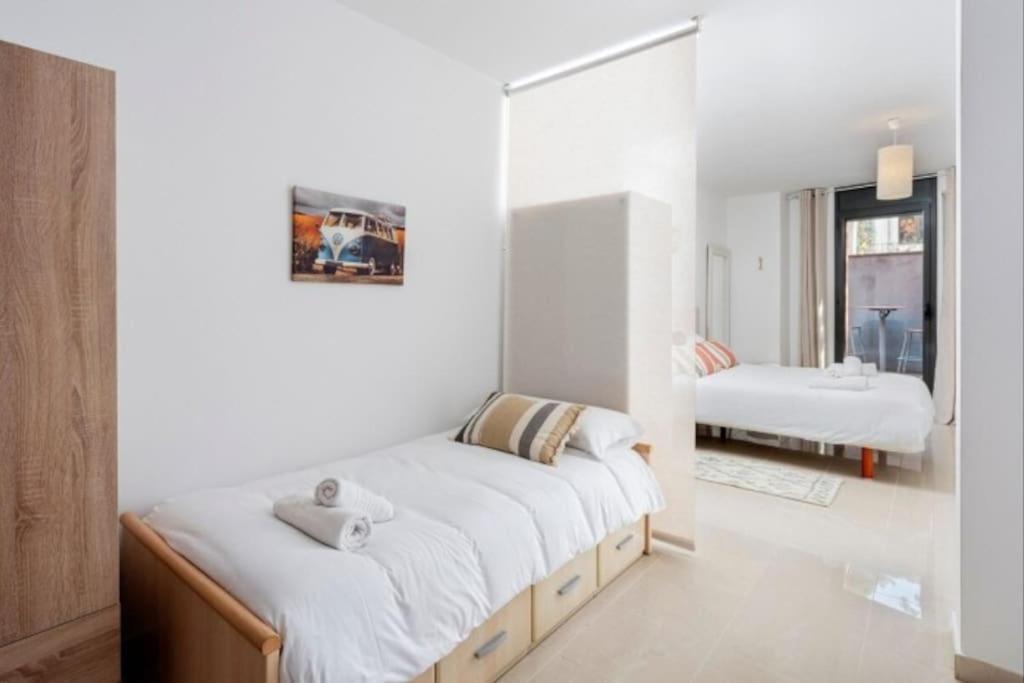 Acogedor Apartamento Cerca Del Casco Antiguo Gerona Buitenkant foto