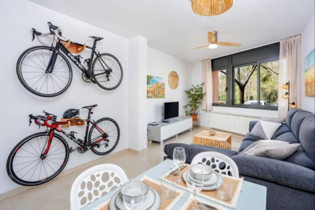 Acogedor Apartamento Cerca Del Casco Antiguo Gerona Buitenkant foto